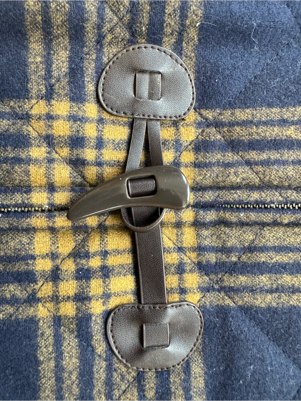Pendleton Navy Quilted Jacket Interior Label - Picture 5 of 12